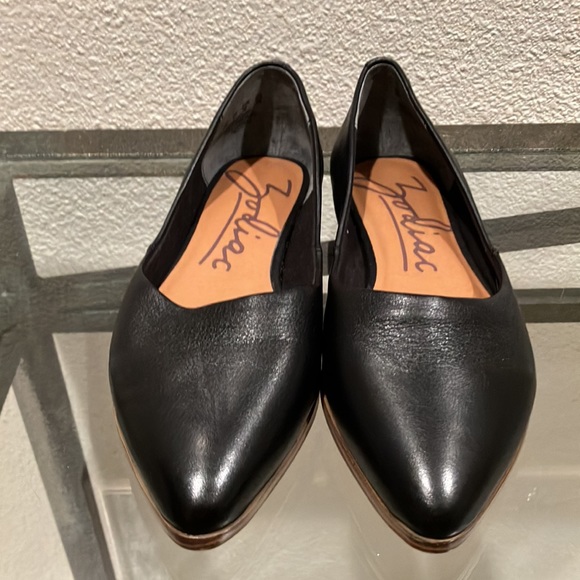 Zodiac Black leather flats New - Picture 4 of 8